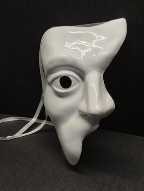 1988 Phantom Of The Opera Broadway Souvenir Plastic Half-Mask